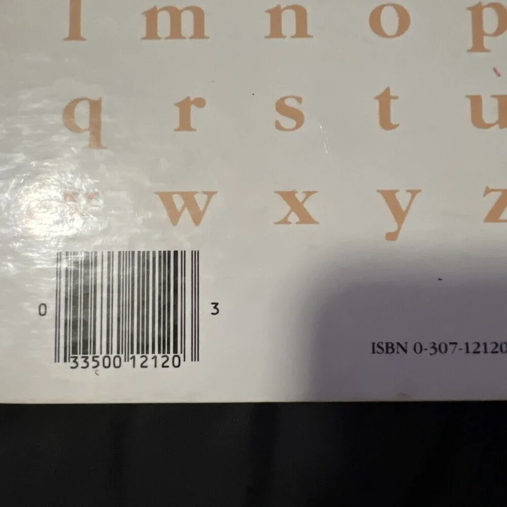 1983 Cyndy Szekeres’ ABC A Golden Sturdy Book Board Book Alphabet Toddler